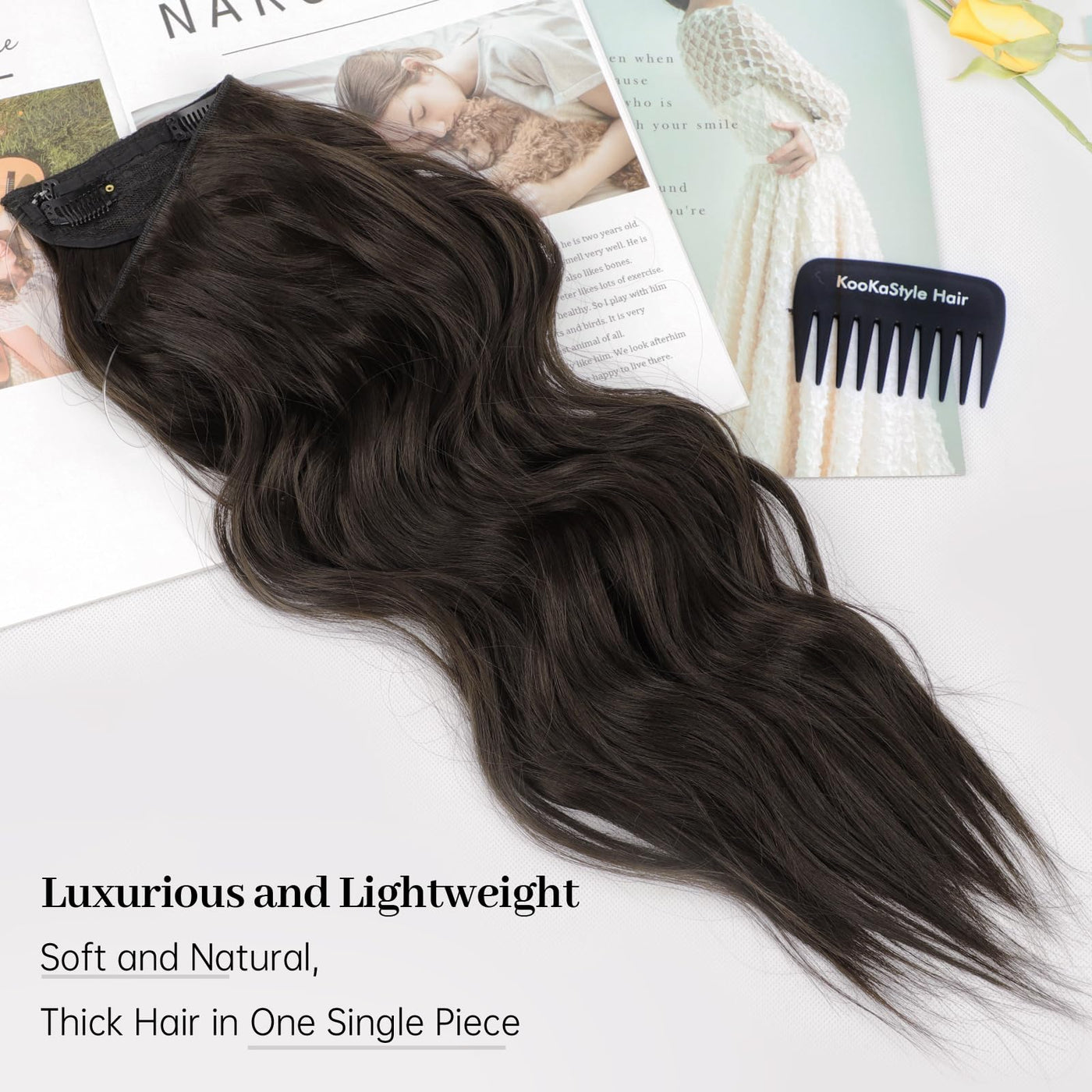 Benehair Miracle Wire Hair Extension for Women Real Benehair Miracle Wire Hair Extension for Women Real